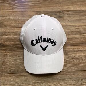 Callaway White Baseball Cap